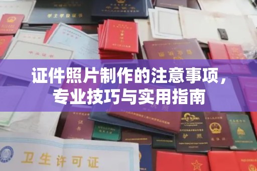 中国澳门证件照片制作的注意事项，专业技巧与实用指南