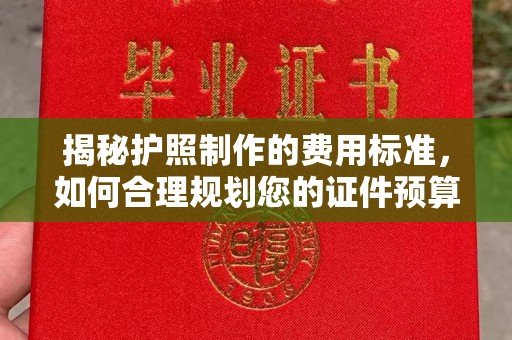 中国澳门揭秘护照制作的费用标准，如何合理规划您的证件预算？